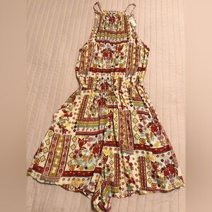 H&M Multicolor Patterned Jumpsuit